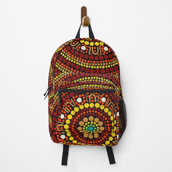 Item preview, Aboriginal Art Gathering Circle designed and sold by GhostGumDesigns.