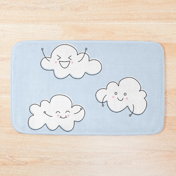 Item preview, Cute Happy Clouds designed and sold by spaceyJC.