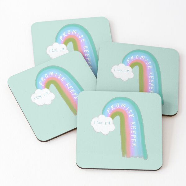 Artikelvorschau, Cooler Promise Keeper Regenbogen entworfen und verkauft von faithprints.