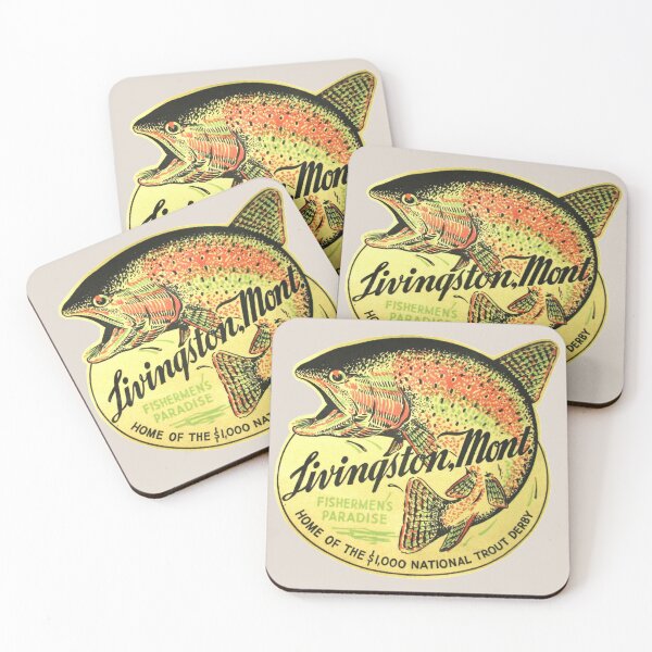 Item preview, Livingston Montana Vintage Travel Decal designed and sold by hilda74.