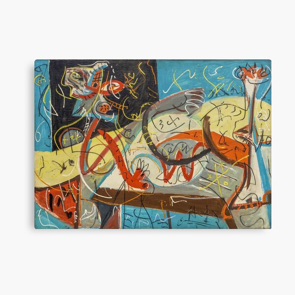 Item preview, Stenographic Figure. Jackson Pollock. designed and sold by George Arakelov.