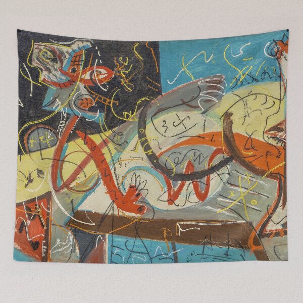 Item preview, Stenographic Figure. Jackson Pollock. designed and sold by George Arakelov.