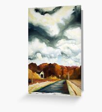 overcast in oregon. Greeting Card