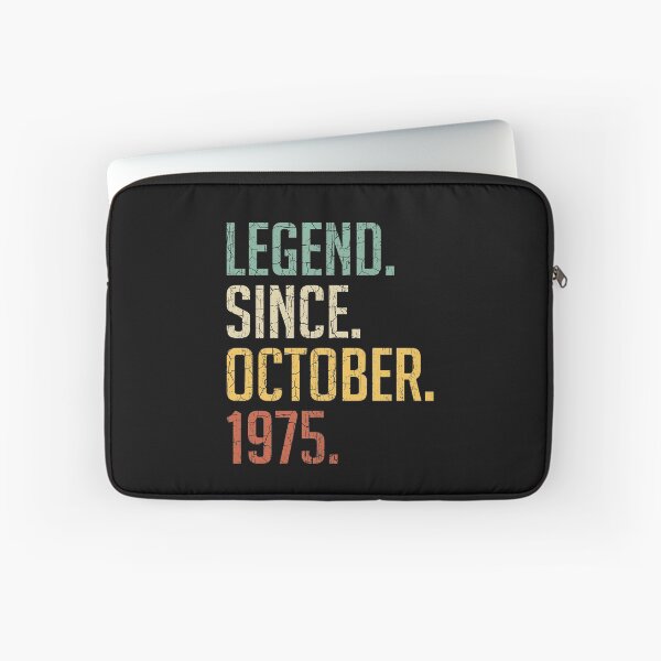 Item preview, Legend Since October 1975 45th Birthday Gift 45 Years Old Vintage October 1975 designed and sold by Takatv.