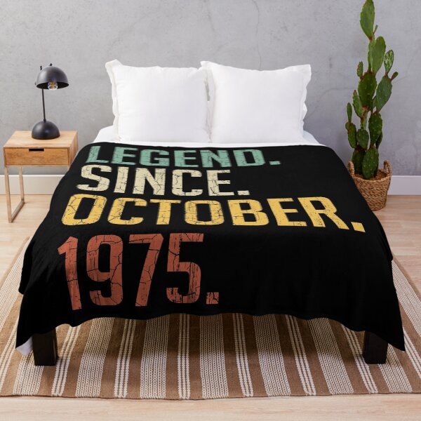 Item preview, Legend Since October 1975 45th Birthday Gift 45 Years Old Vintage October 1975 designed and sold by Takatv.