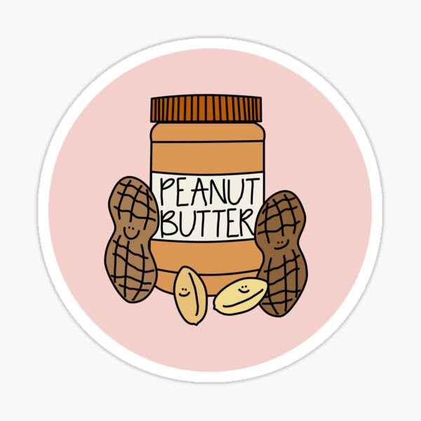 Peanut Butter Sticker