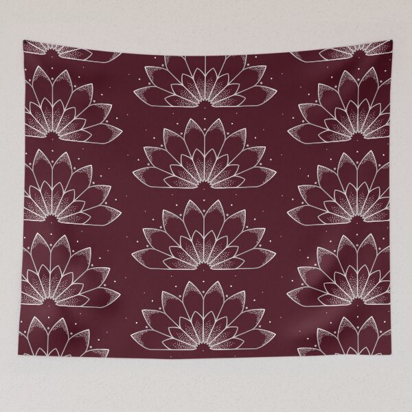 Item preview, Silver Lotus Flower designed and sold by MaddiLoppnow.