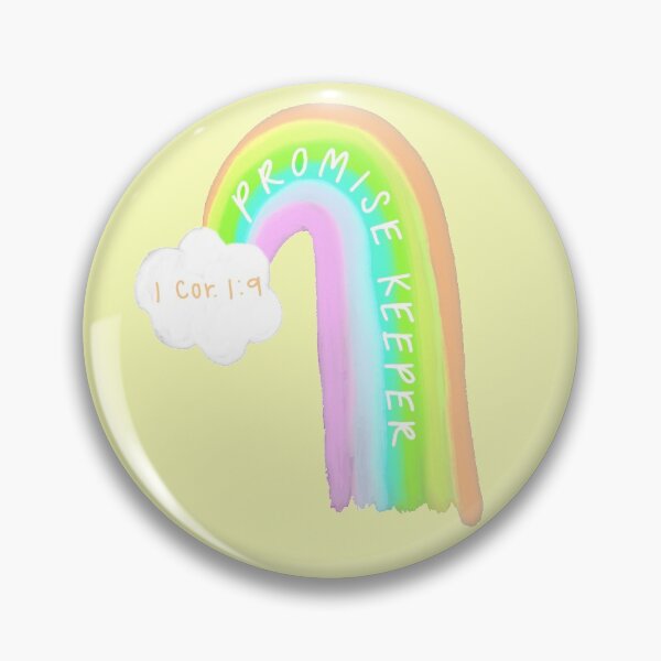 Item preview, Neon Promise Keeper Rainbow designed and sold by faithprints.