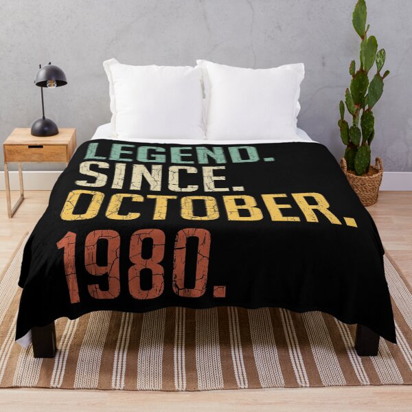 Item preview, Legend Since October 1980 40th Birthday Gift 40 Years Old Vintage October 1980 designed and sold by Takatv.