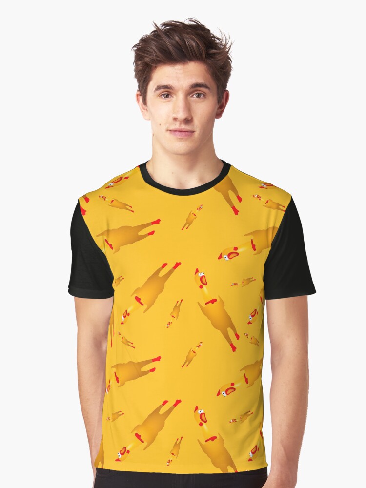 chicken pattern shirt