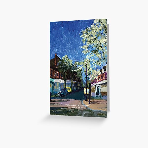 Aperçu de l'œuvre Peinture de Pitshanger Lane, Ealing, West London créée et vendue par Carlene2020.