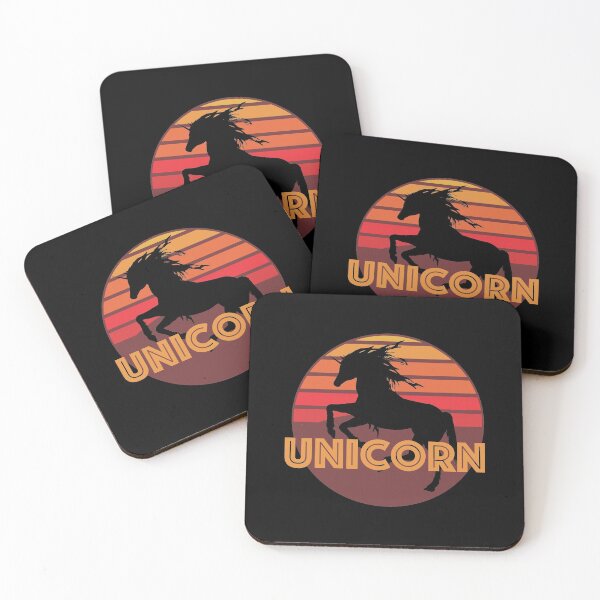 Item preview, Retro Vintage Unicorn Graphic Logo product designed and sold by NoveltyMerch.