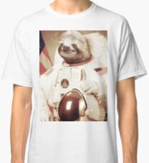Astronaut Sloth Classic T-Shirt