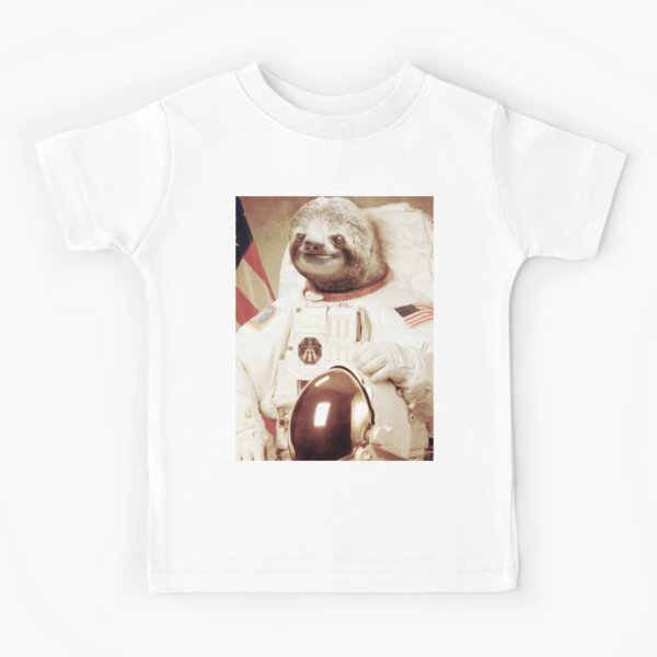 Paresseux astronaute T-shirt enfant