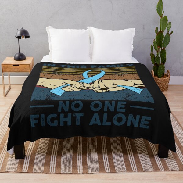Item preview, Vintage Prostate Cancer In This Family No One Fight Alone Prostate Cancer Awareness Gift designed and sold by DennisVon.