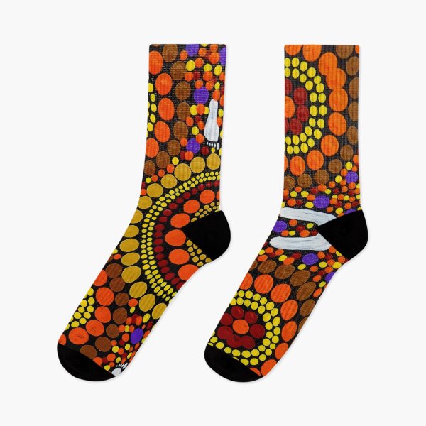 Item preview, Aboriginal Art Desert Walk designed and sold by GhostGumDesigns.