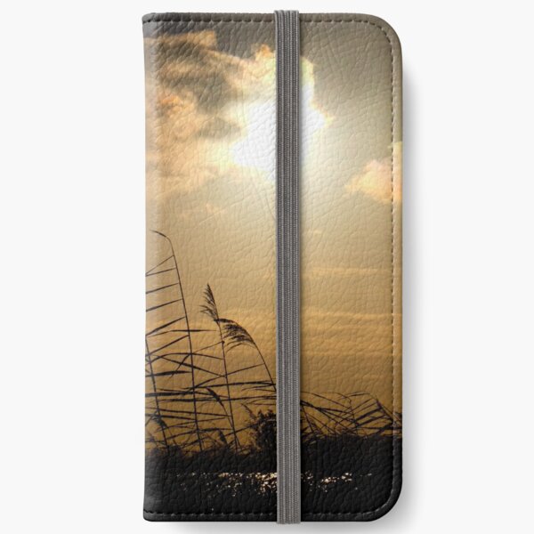 Orange morning sky iPhone Wallet