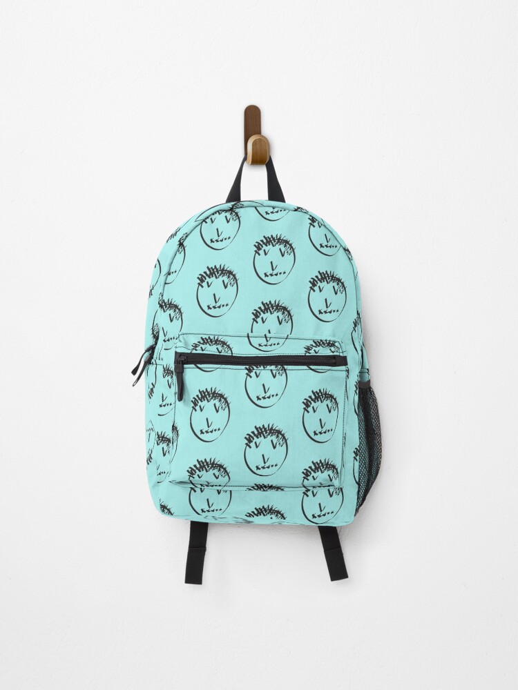 Thumbnail 1 of 3, Backpack, Face designed and sold by DomGDesign.