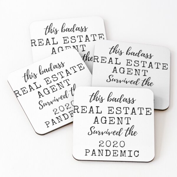 Item preview, this badass real estate agent survive the 2020 pandemic designed and sold by Yasdey Rojas.