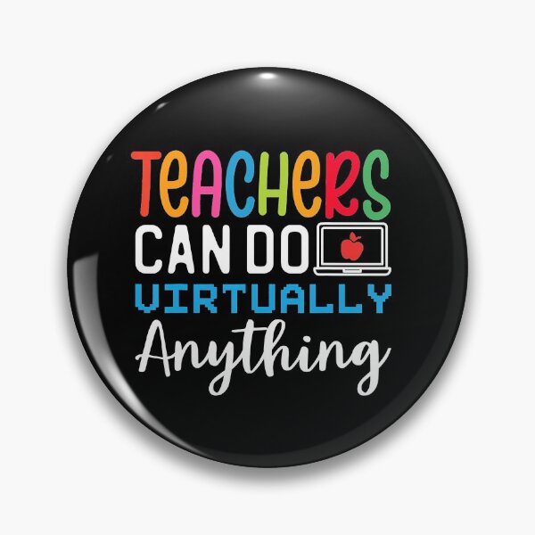 Item preview, Online Class Teacher Gift Teachers Can Do Virtually Anything designed and sold by Lykhota97.