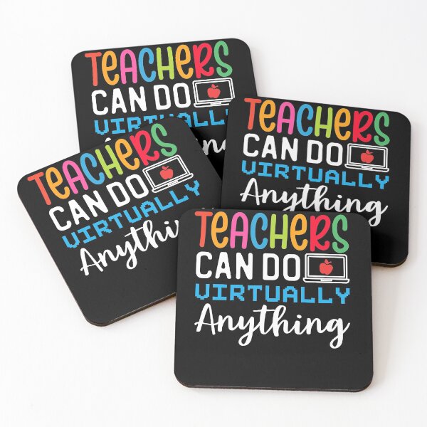 Item preview, Online Class Teacher Gift Teachers Can Do Virtually Anything designed and sold by Lykhota97.