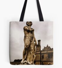 Statue at Kirby Hall Tote Bag