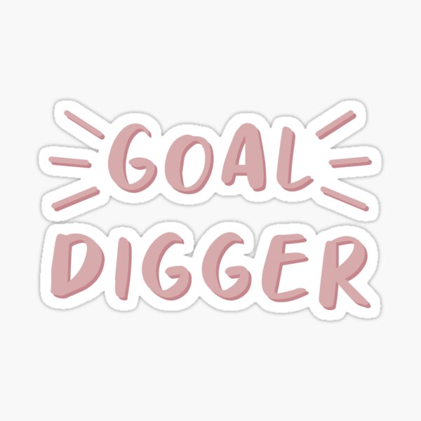 Goal Digger Gift Printable Definition Instant Download 8x10 