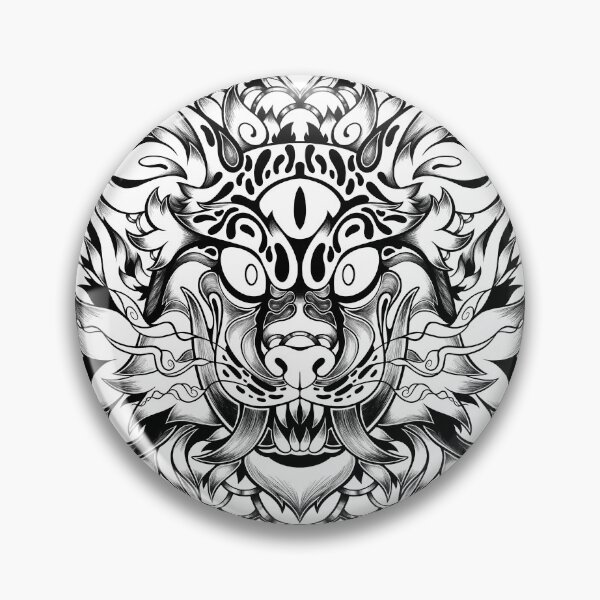Item preview, Lynx Oni - Black & White Variant designed and sold by Katie MacKenzie.
