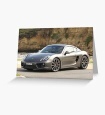 Porsche Cayman S — Great Ocean Road — 2013 Greeting Card