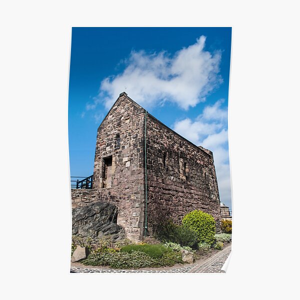 St Margaret's Chapel in Edinburgh Castle Poster