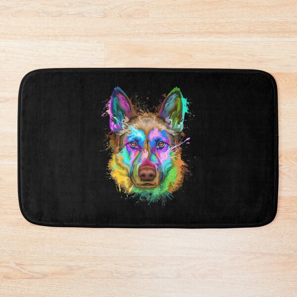 Item preview, Splash Art German Shepherd Cute Dog Mom Dad Pet Lover designed and sold by MagicJohnson22.
