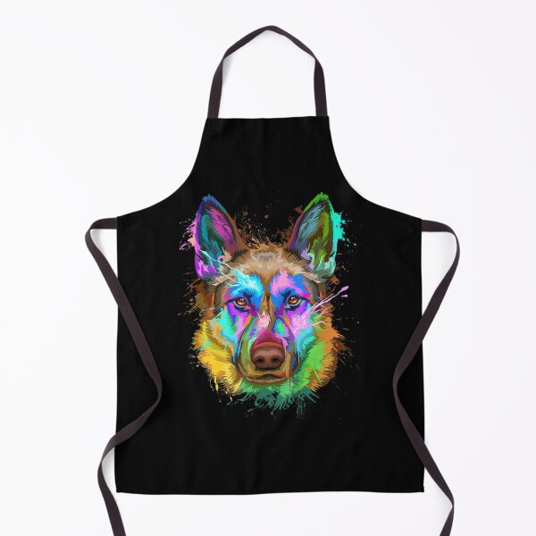 Item preview, Splash Art German Shepherd Cute Dog Mom Dad Pet Lover designed and sold by MagicJohnson22.