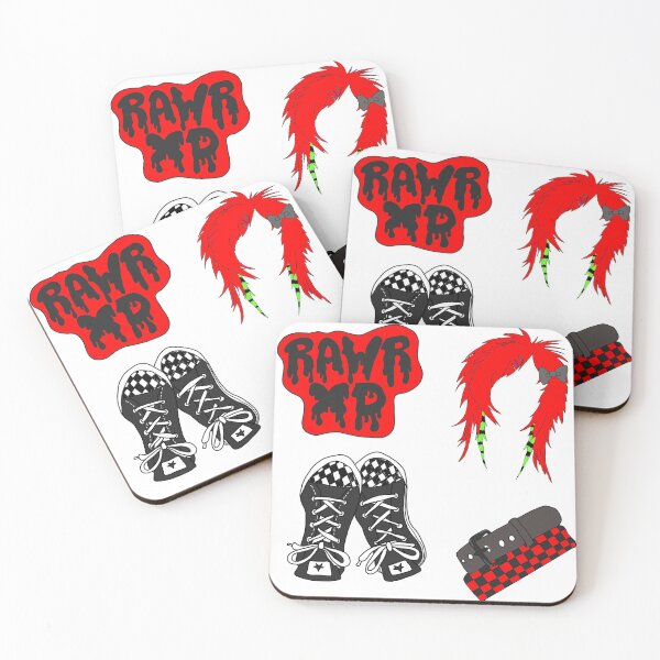 Item preview, Scene Girl Starterpack (Black and Red)  designed and sold by Unboltingcat.