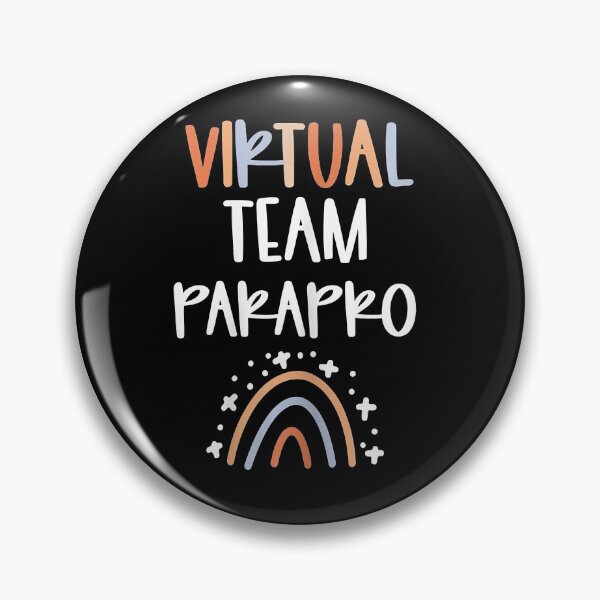 Item preview, Paraprofessional Teacher Gift Virtual Team Pararpro Rainbow designed and sold by Lykhota97.