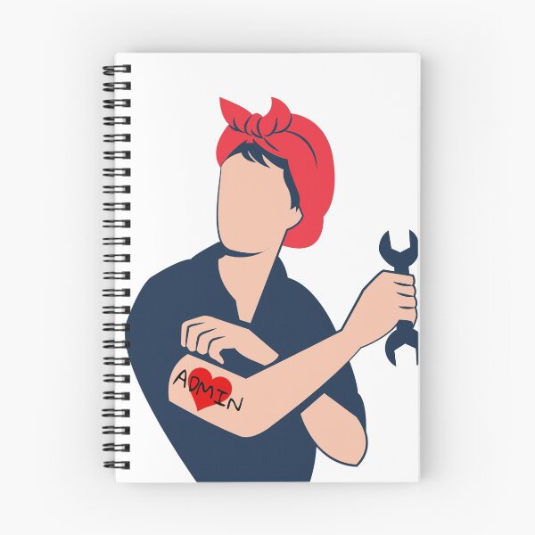Item preview, Admin Worker Tattoo - We Can Do It! designed and sold by vonLotto.