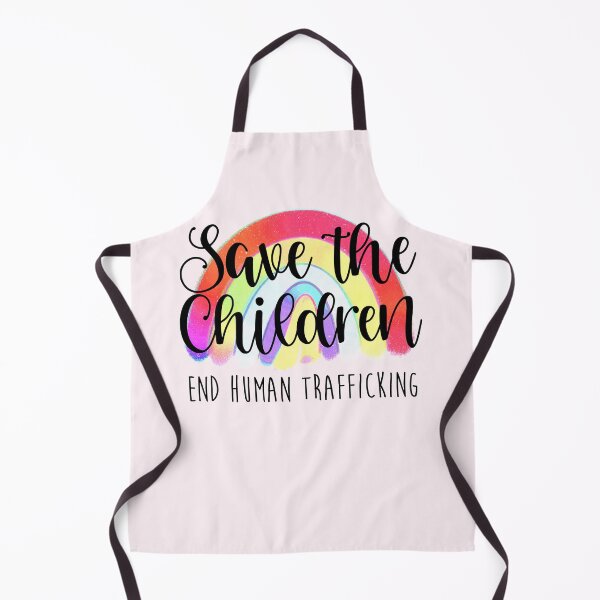Item preview, Save the children end human child trafficking awareness day month rainbow support designed and sold by tiffanator606.