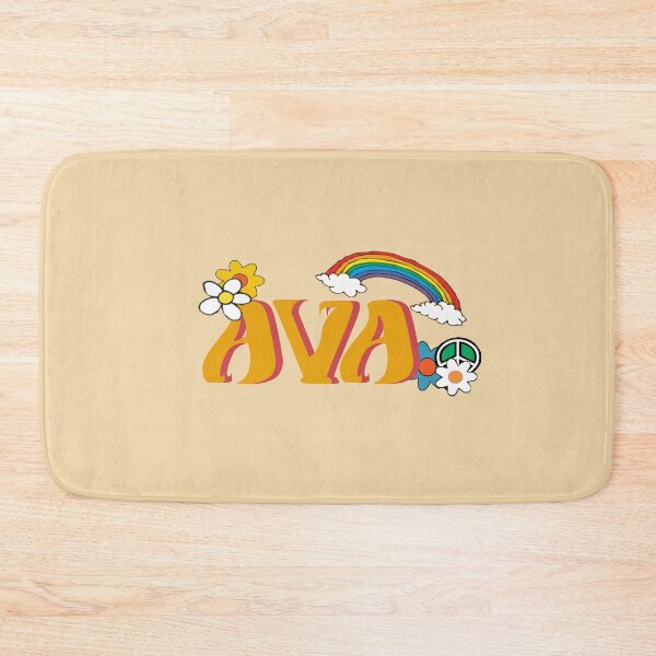 Item preview, Ava Retro Hippie Personalized designed and sold by adrenaline2120.