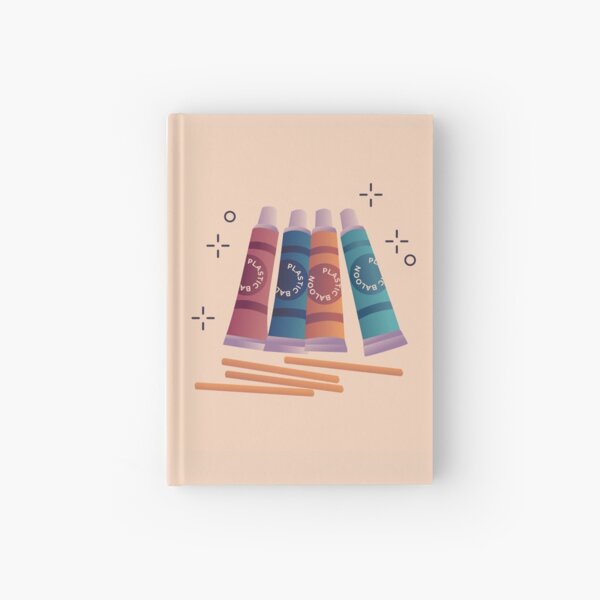 90s Plastic Balloon Hardcover Journal