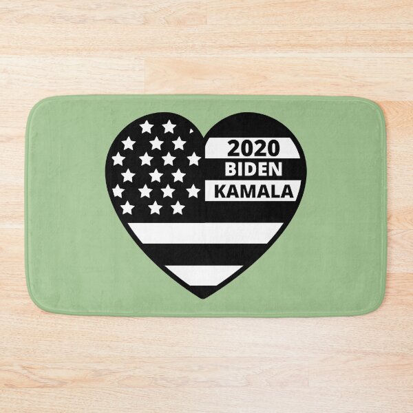 Item preview, 2020 Biden Harris Black And White USA Flag Love Heart Design designed and sold by Gramsta.