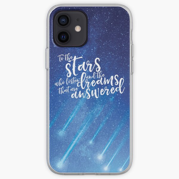 To the stars who listen and the dreams that are answered - ACOMAF iPhone Soft Case