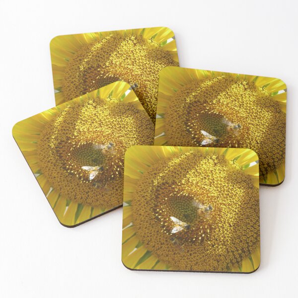 Item preview, Sunflower & Bees designed and sold by Marilyn Harris.