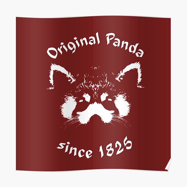 Original Panda - Since 1825 Poster