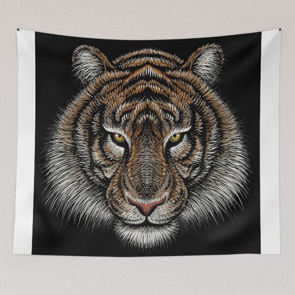 Item preview, Tiger head designed and sold by PickCreation.