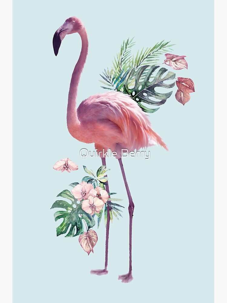 Flamingo Print – Petal & Pad