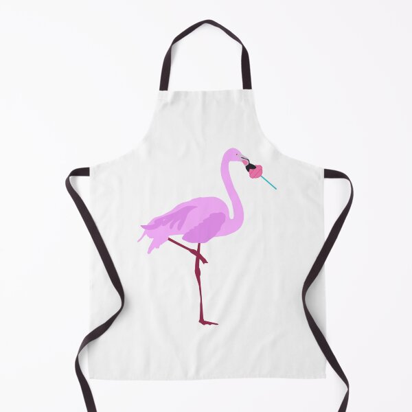 Item preview, Flamingo Licking a Pink Lollipop designed and sold by idovedesign.