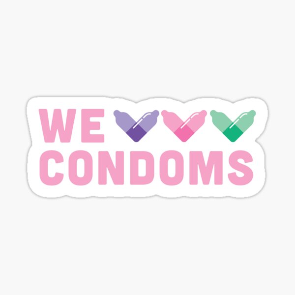Wir lieben Kondome :: Sticker