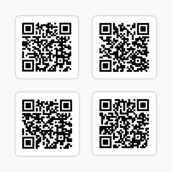 NCT thot songs sticker pack- Youtube QR codes Sticker