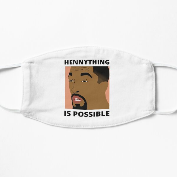 Hennything is possible Flat Mask