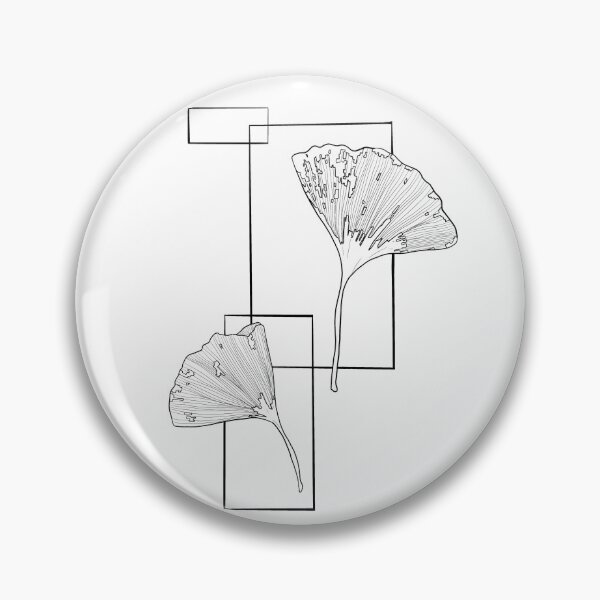 Item preview, Geometric Ginkgo Leaves designed and sold by pbportfolio.