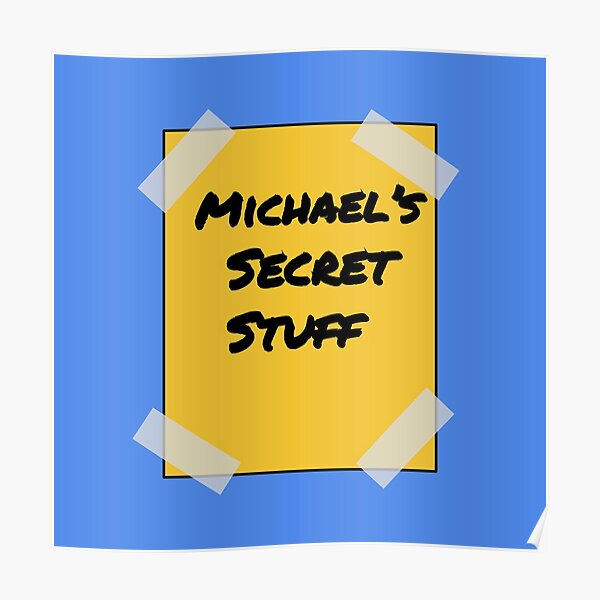 Cosas secretas de MJ l SPACE JAM Póster